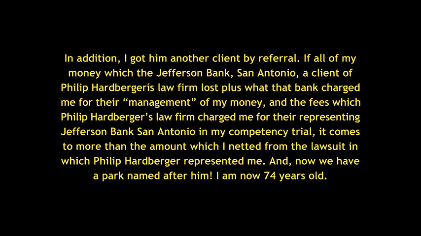 Bexar County Probate Court, Jefferson Bank, Kelly Cross, Chris Heinrichs