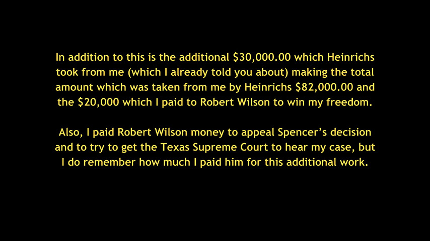 Bexar County Probate Court, Jefferson Bank, Kelly Cross, Chris Heinrichs