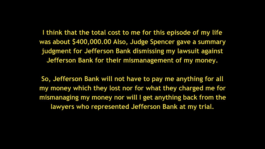 Bexar County Probate Court, Jefferson Bank, Kelly Cross, Chris Heinrichs